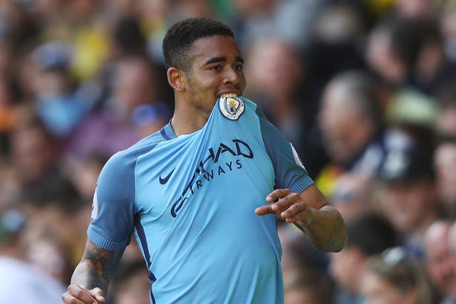 Gabriel Jesus showed he and Sergio Aguero could play together