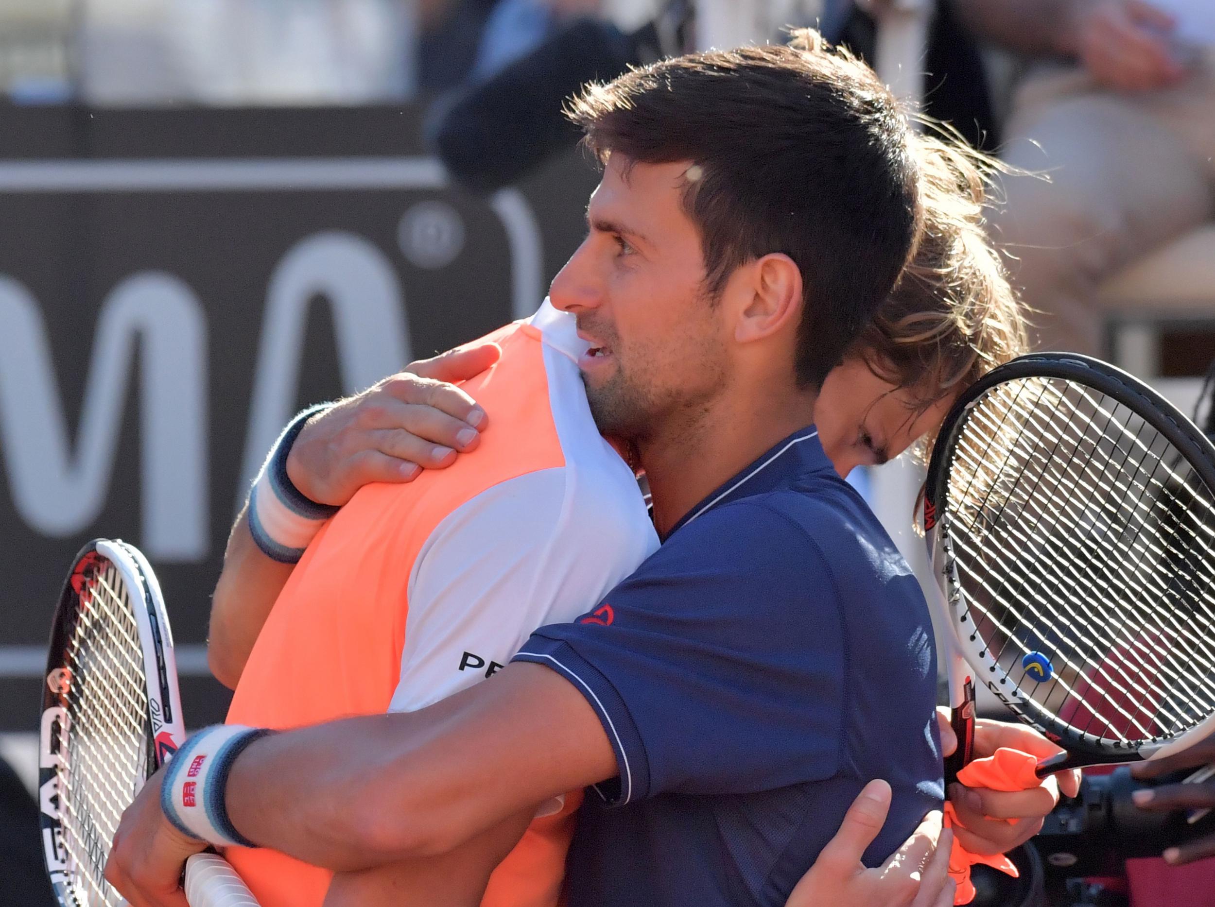 Djokovic appeared drained during his 81-minute defeat
