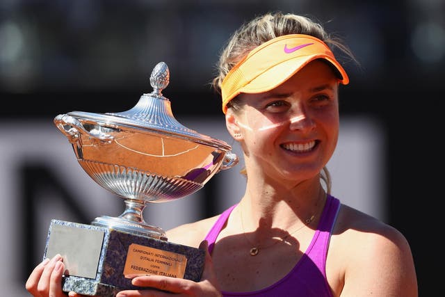 The Ukrainian is firmly among the contenders at this year's French Open