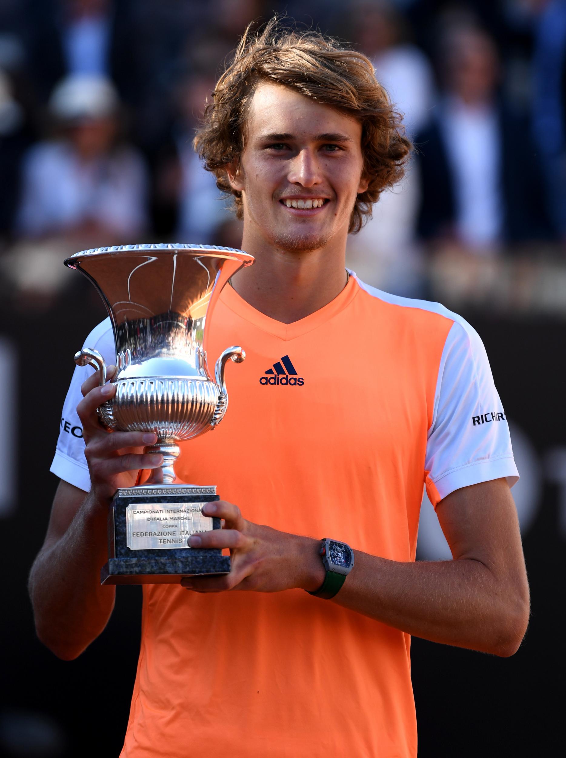 Zverev is the youngest player to win a Masters title since Djokovic
