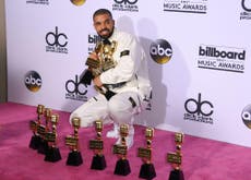 Drake beats Adele's record for most wins at the Billboard Music Awards
