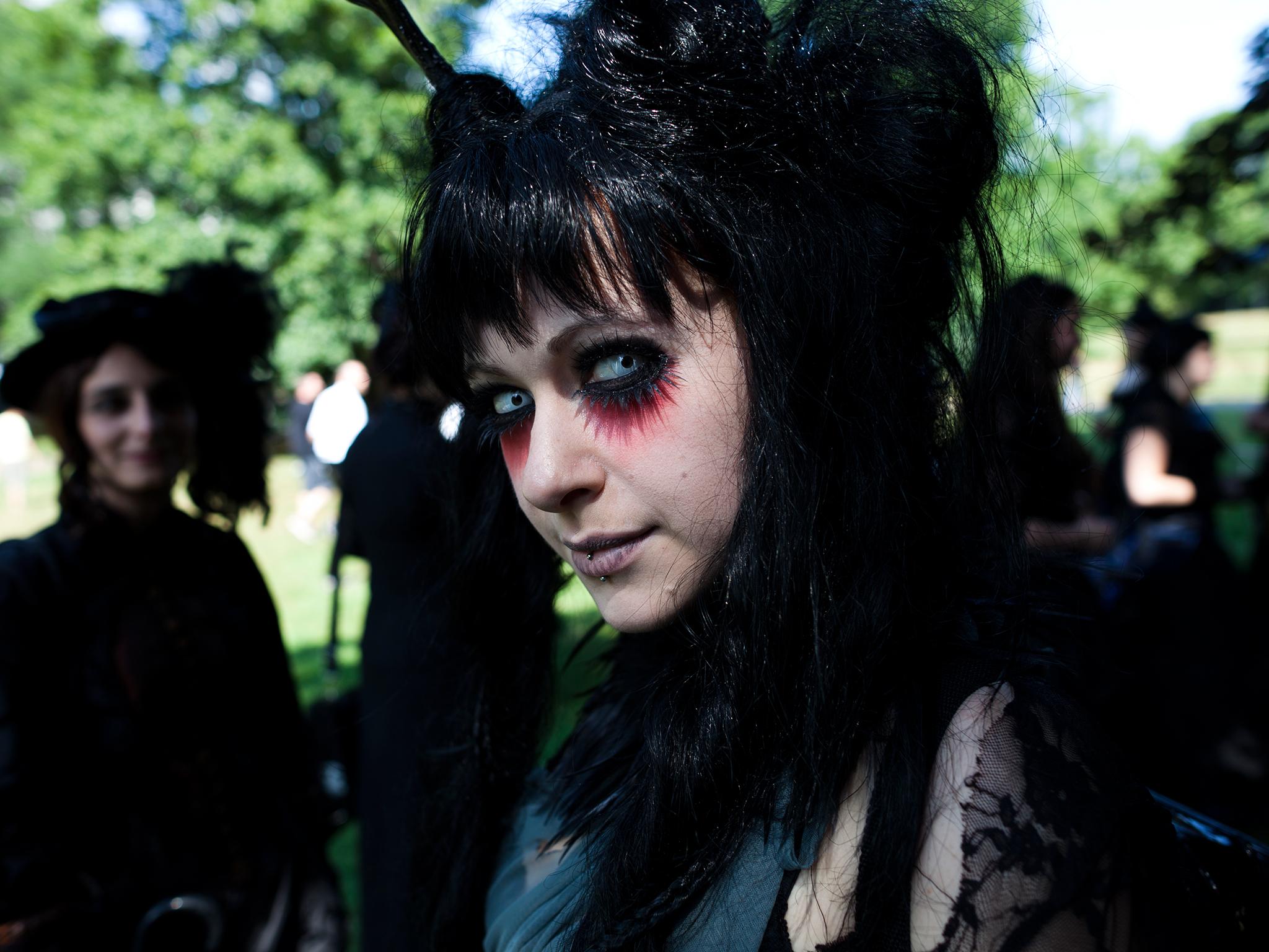 Around 20,000 people each year attend the Wave-Gotik festival in Leipzig, Germany (Getty)