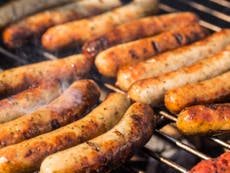 Barbecue warning over 'Brexit virus' found in 10 per cent of sausages