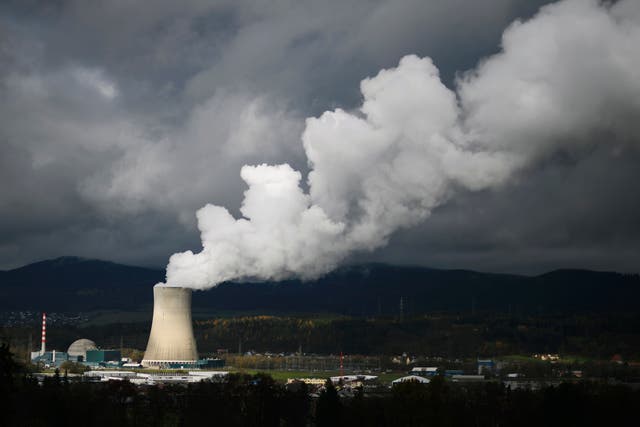 The Goesgen Nuclear Power Plant near Daeniken, Northern Switzerland.