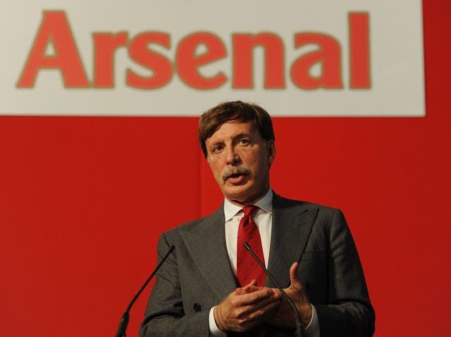 Kroenke is the largest shareholder of Arsenal