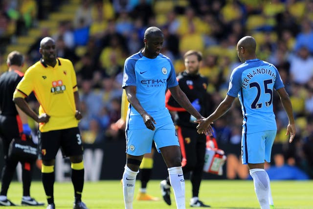 Yaya Toure's display at Watford may prove to be his last Manchester City appearance