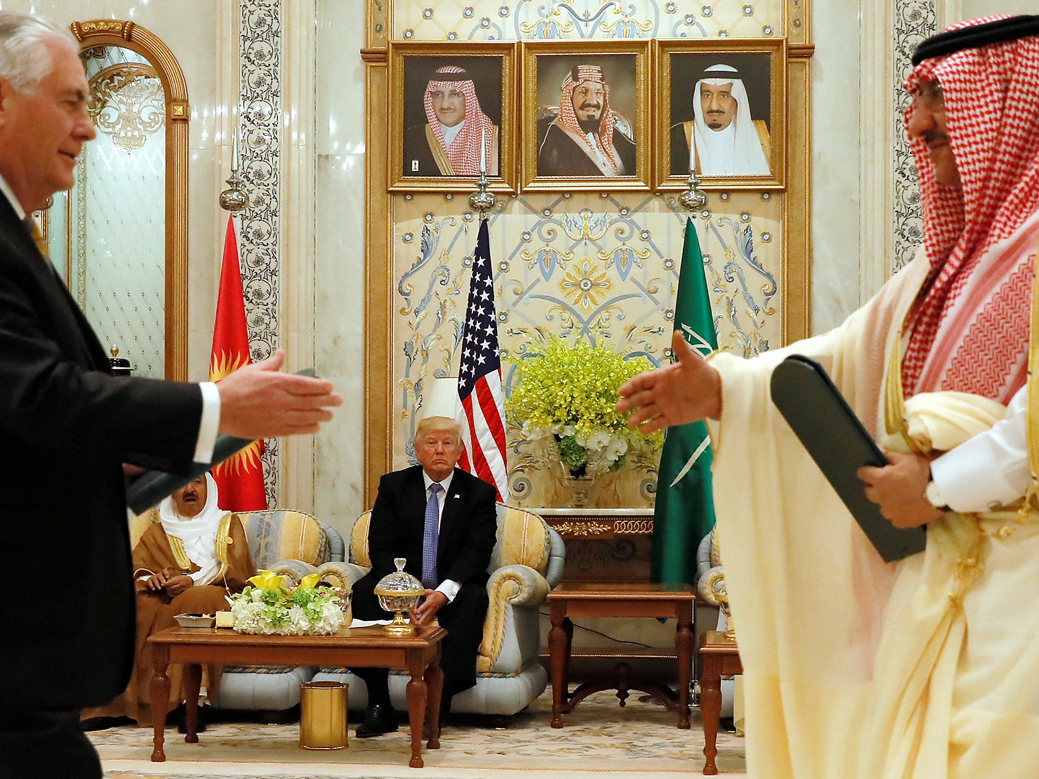Donald Trump took credit on Twitter for Saudi Arabia's move against Qatar