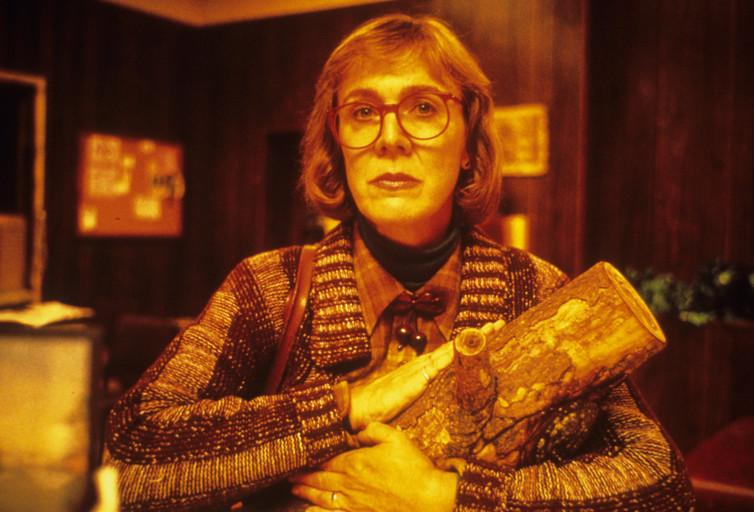 Catherin E Coulson as The Log Lady