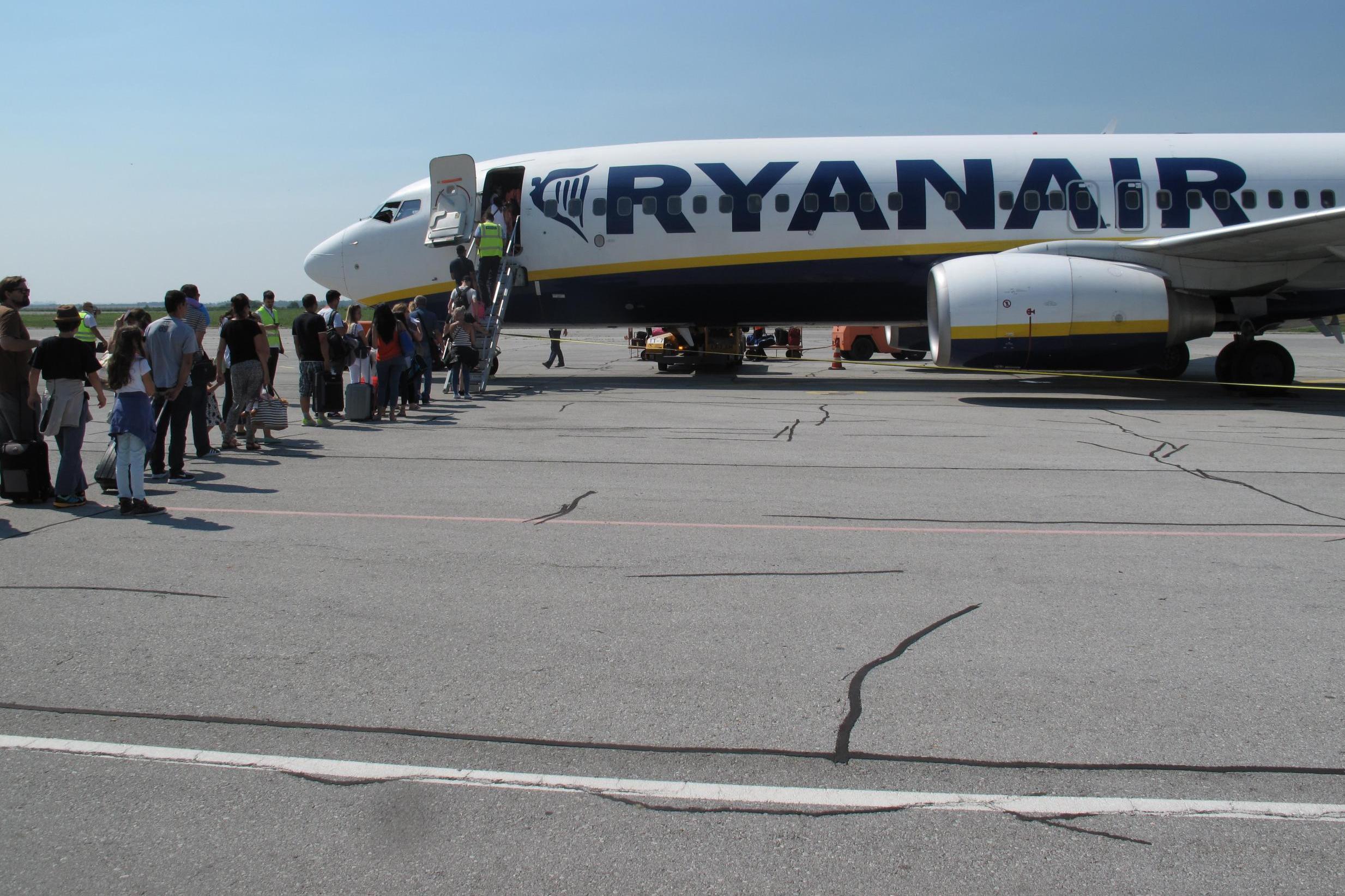 ‘Is this a tactic by Ryanair to charge more per seat?’ one passenger asked The Independent