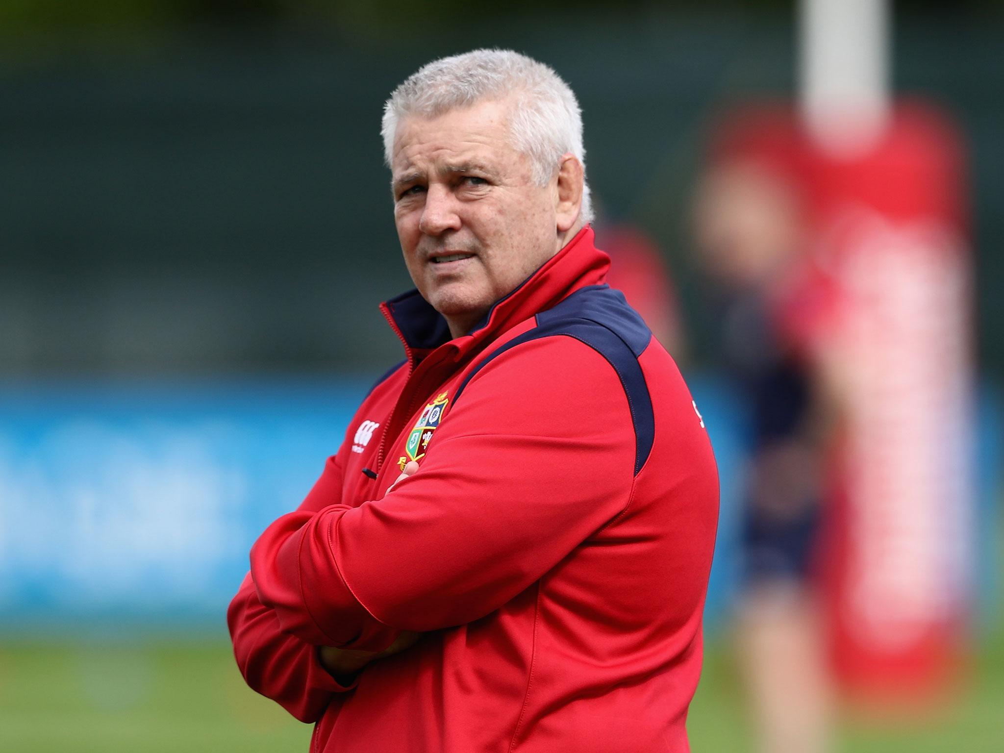 Warren Gatland knows the Lions are in for a tough test