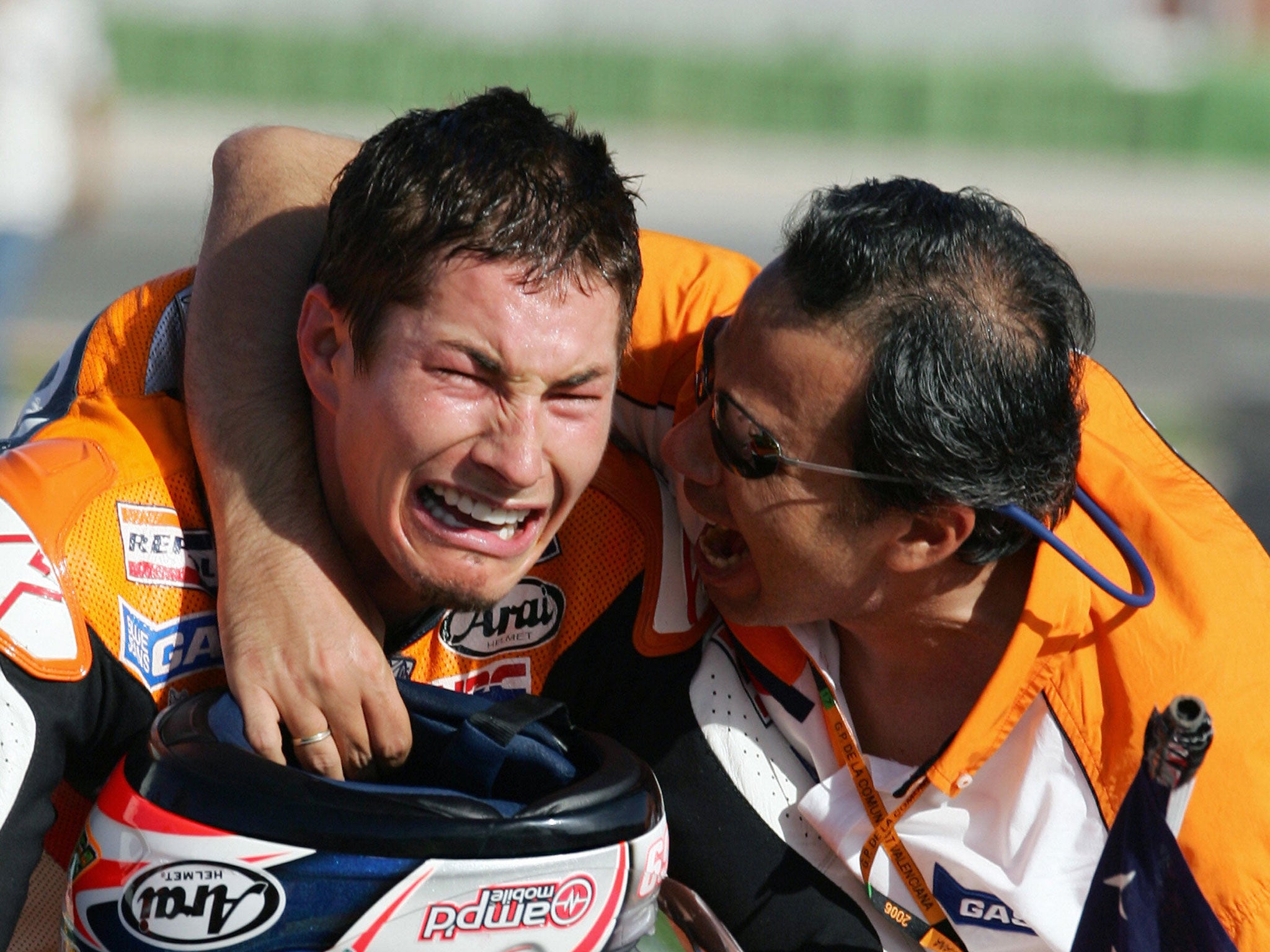 Nicky Hayden died after suffering head and chest injuries in a cycling accident in Italy