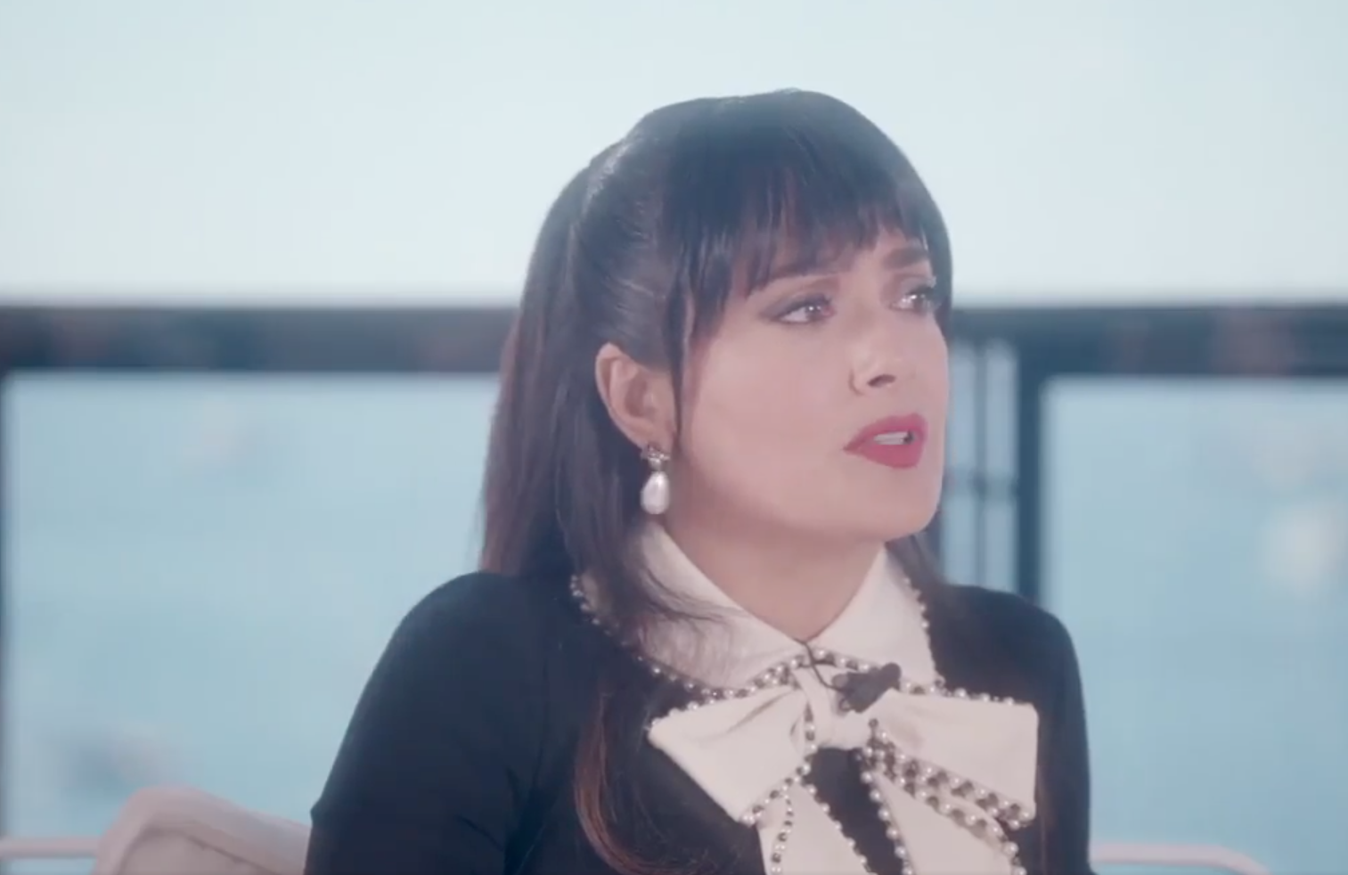 Salma Hayek responds to the Manchester attack during a Q&A at Cannes Film Festival