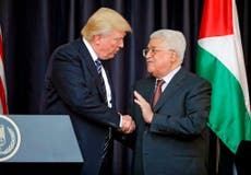Donald Trump in Bethlehem calls on leaders to stamp out terrorism 