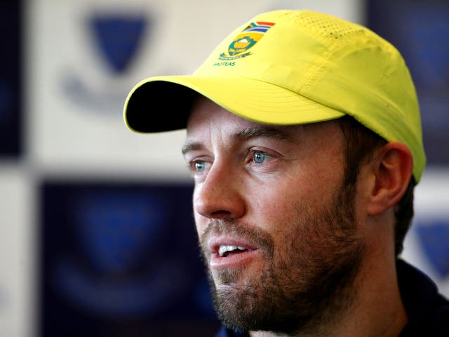 AB De Villiers will miss the Test series against England