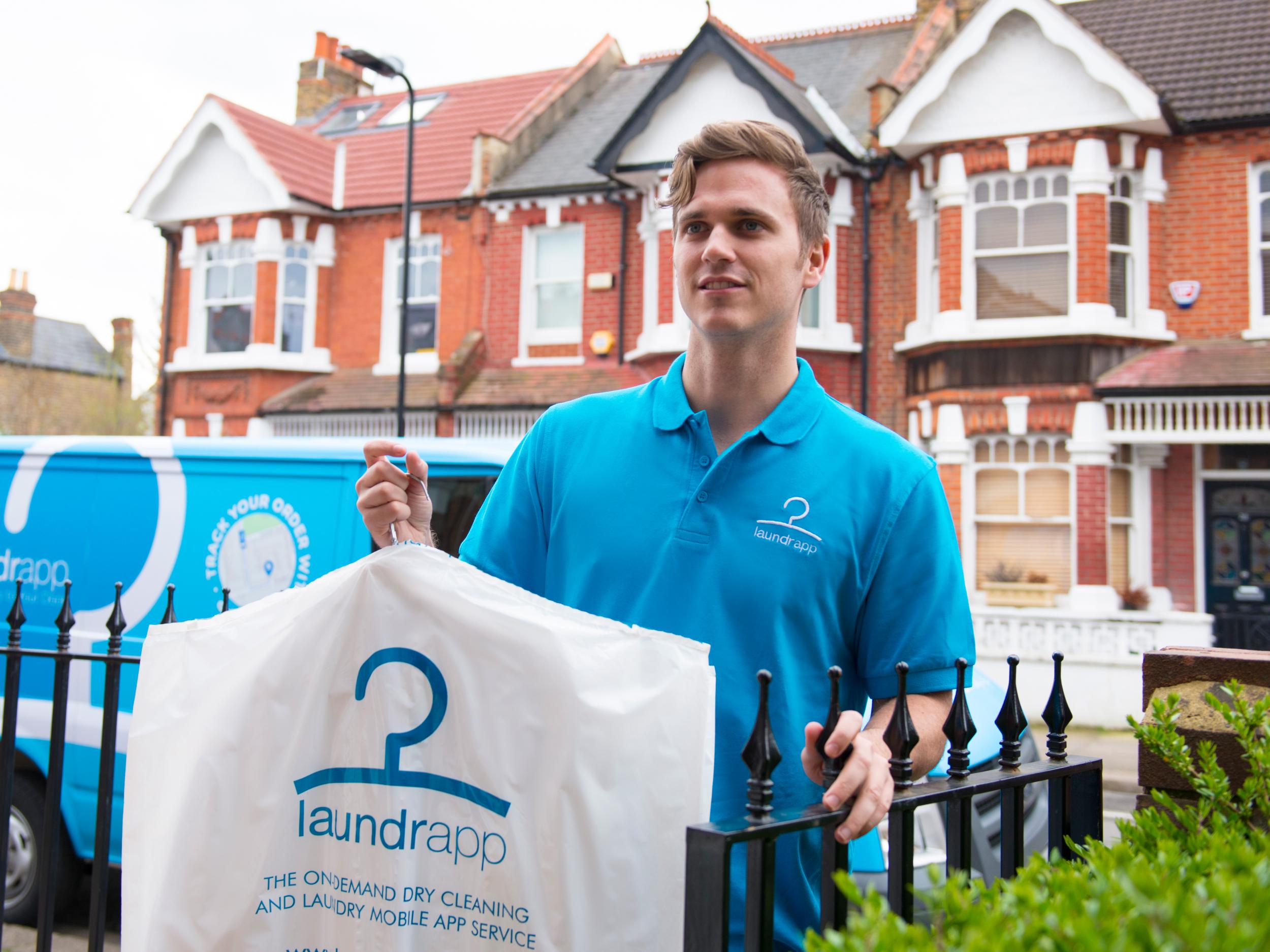 Unlike Uber and Deliveroo, Laundrapp employs its own drivers