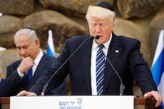 Donald Trump says Palestinians and Israelis are 'ready for peace'