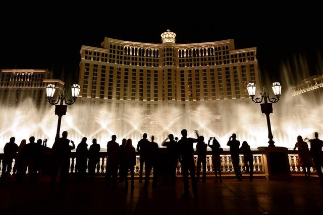 The Bellagio Fountains are one of the few free attractions in Las Vegas