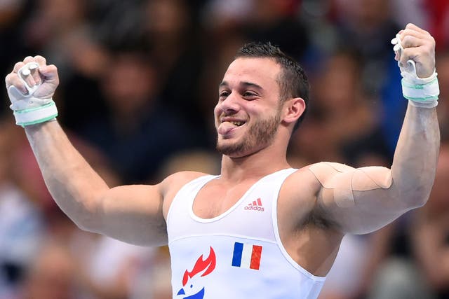Samir Ait Said is back in training nine months after snapping his left leg at the Rio 2016 Olympic Games