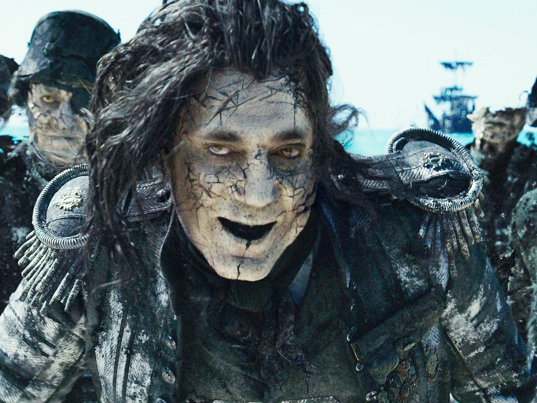 Javier Bardem as Captain Salazar in ‘Pirates of the Caribbean: Dead Men Tell No Tales’