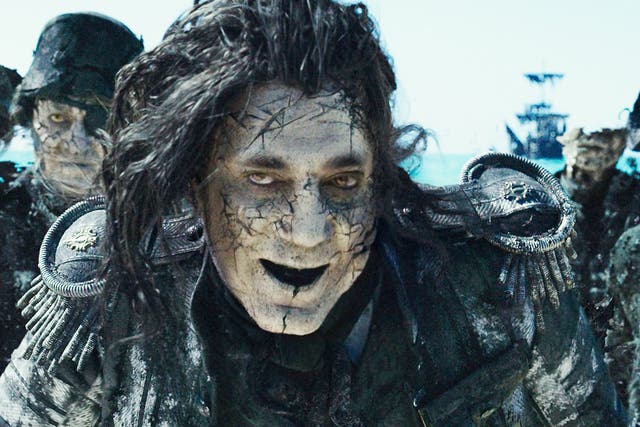 Javier Bardem as Captain Salazar in ‘Pirates of the Caribbean: Dead Men Tell No Tales’ 