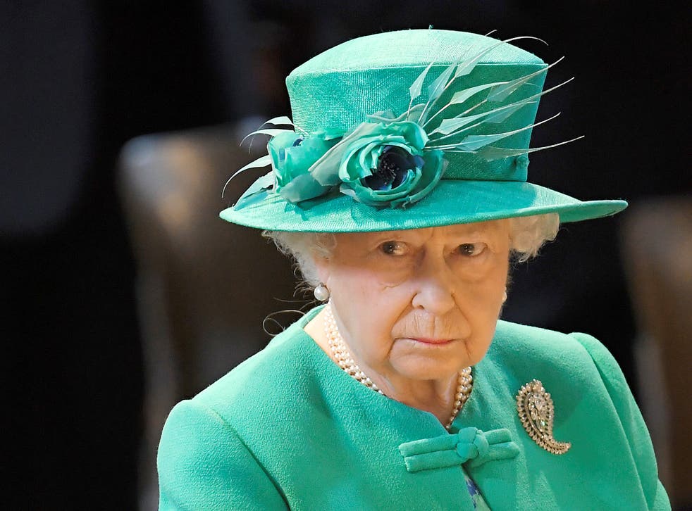 The Queen said it was 'difficult to escape a very sombre national mood'