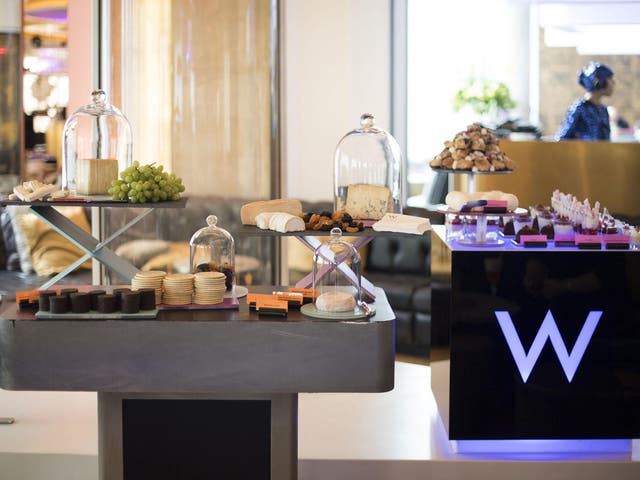 The W Hotel puts together an elegant and indulgent feast