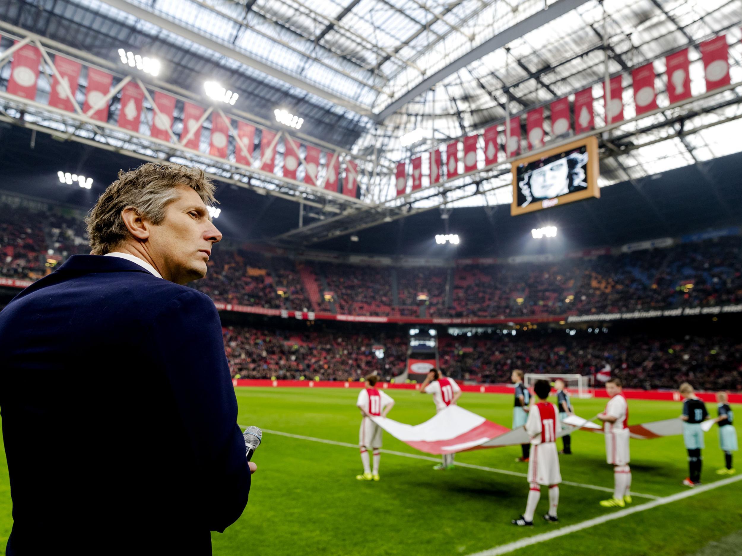 Edwin van der Sar spent nine years at Ajax and ended his career at United