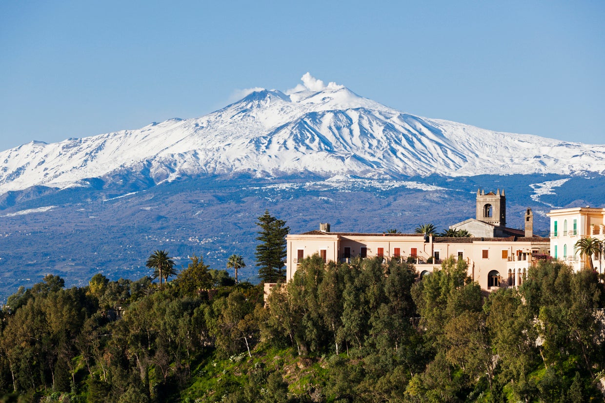 Mount Etna is Europe's highest active volcano