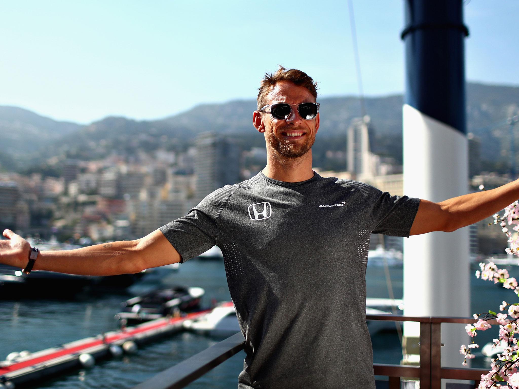 Button is relishing his return to the grid