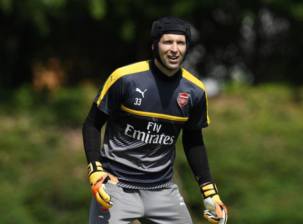 Petr Cech is set to start in goal for Arsenal in the FA Cup final
