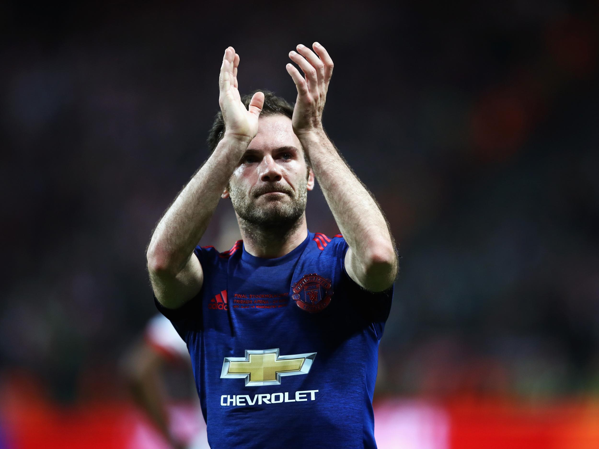 
Mata also paid his respects to the victims of the attack 