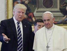 The Pope gave Trump a 192-page letter he wrote on climate change