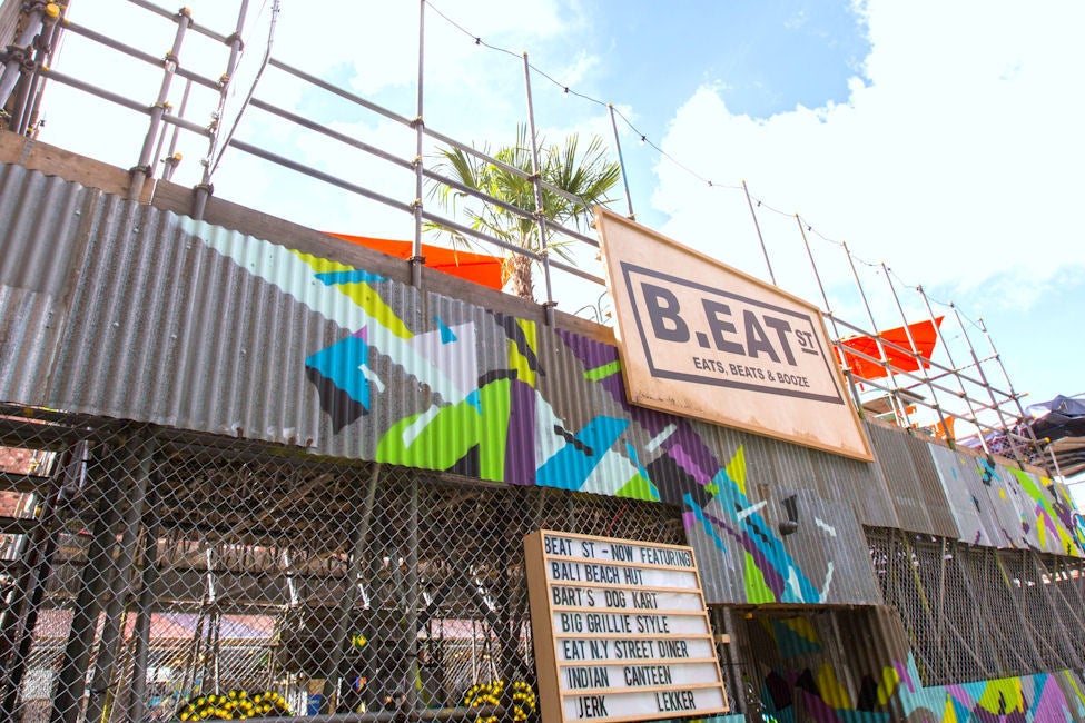 B.eat Street features a secret beer garden