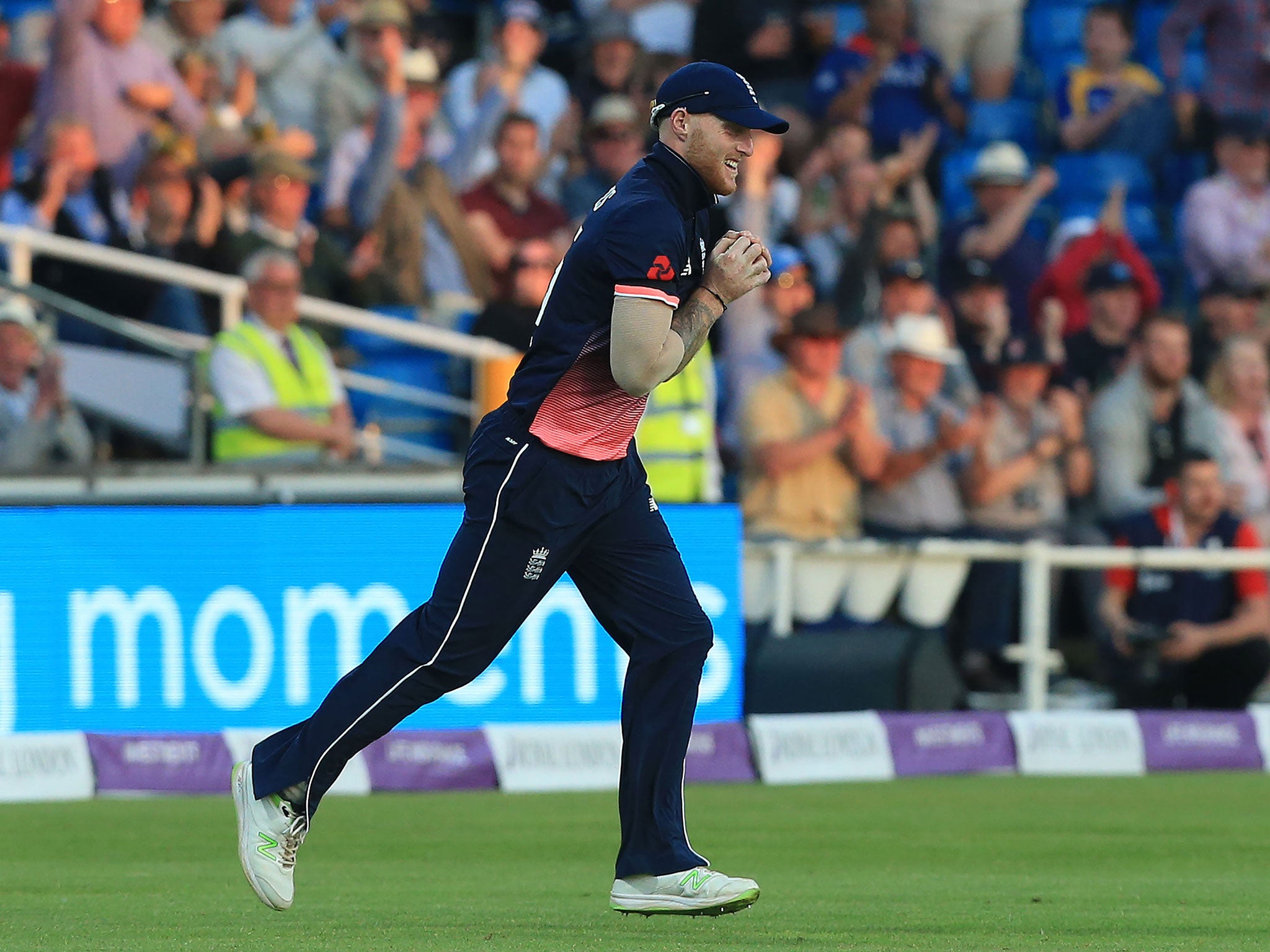 Ben Stokes suffered from a sore knee in the first ODI against South Africa