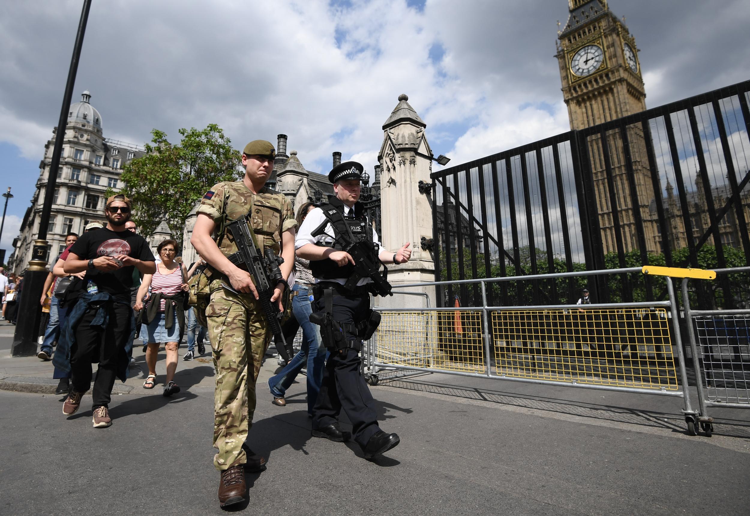 Security has been stepped up across the UK since the Manchester attack earlier this week