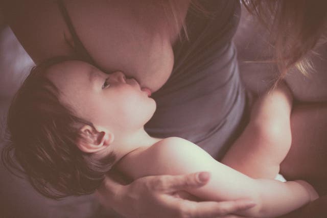 According to the WHO, it’s perfectly healthy to breastfeed a child up to two years old