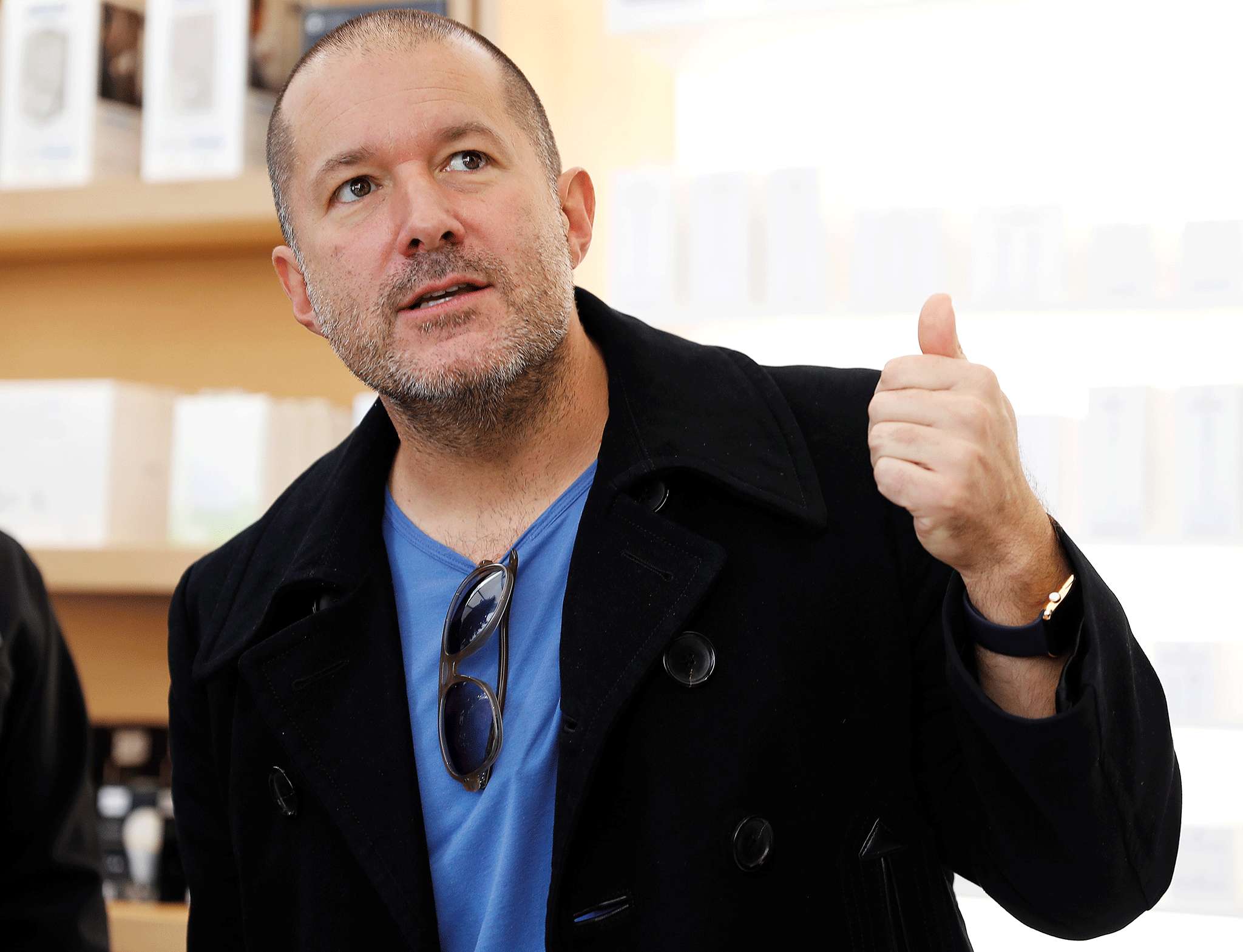 Sir Jonathan has been responsible for the design of the iPhone, iPod and iMac in more than 20 years at Apple
