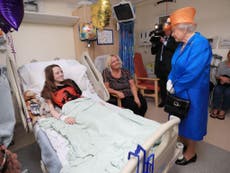 Queen says Manchester bombing 'very wicked' as she visits victims