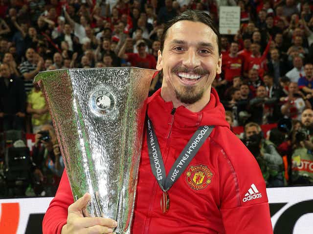 Zlatan Ibrahimovic missed the Europa League final with injury