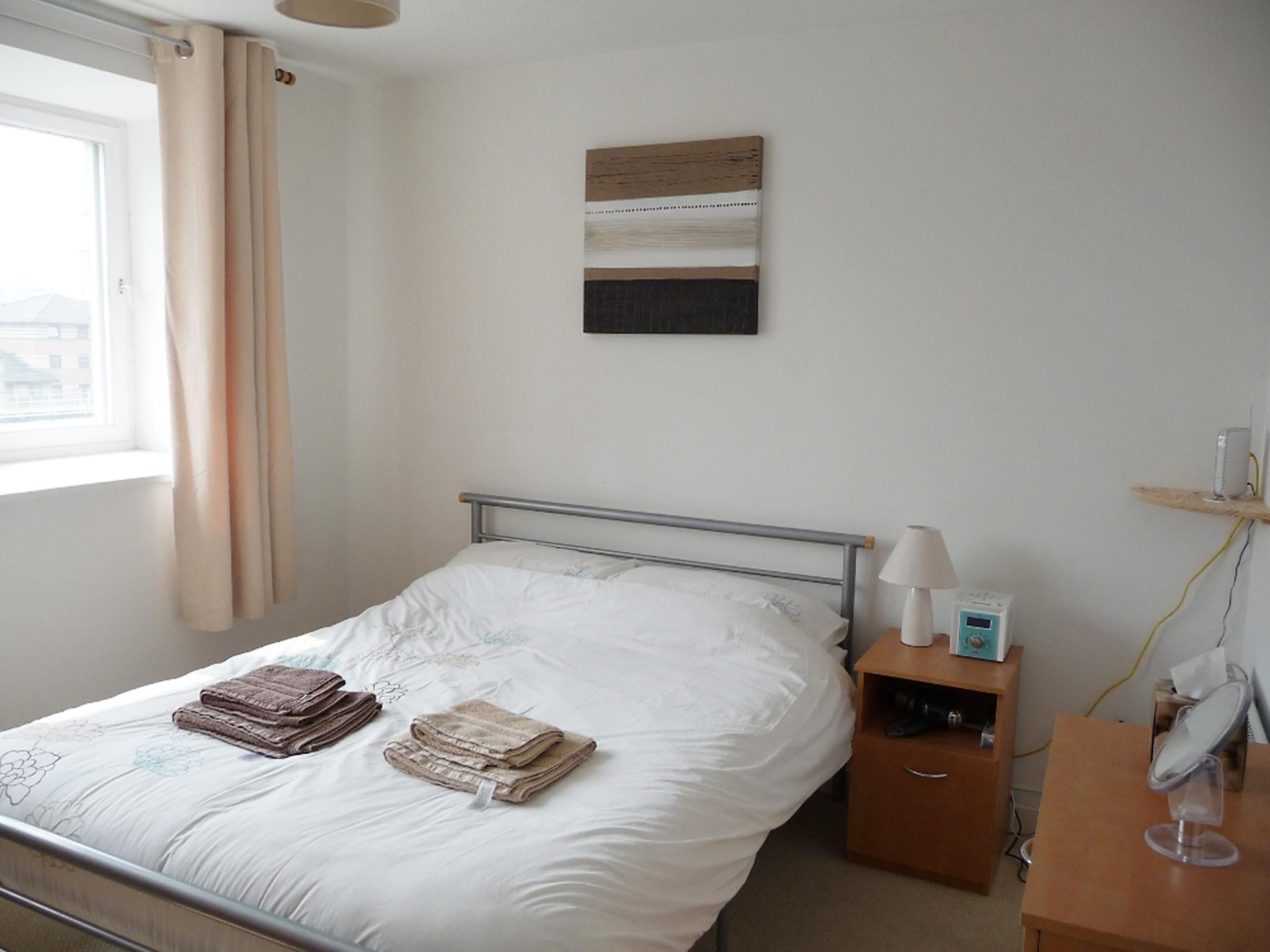 The flat can be rented for £75 a night or £350 a week