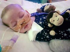 Charlie Gard 'not suffering or in pain', says mother