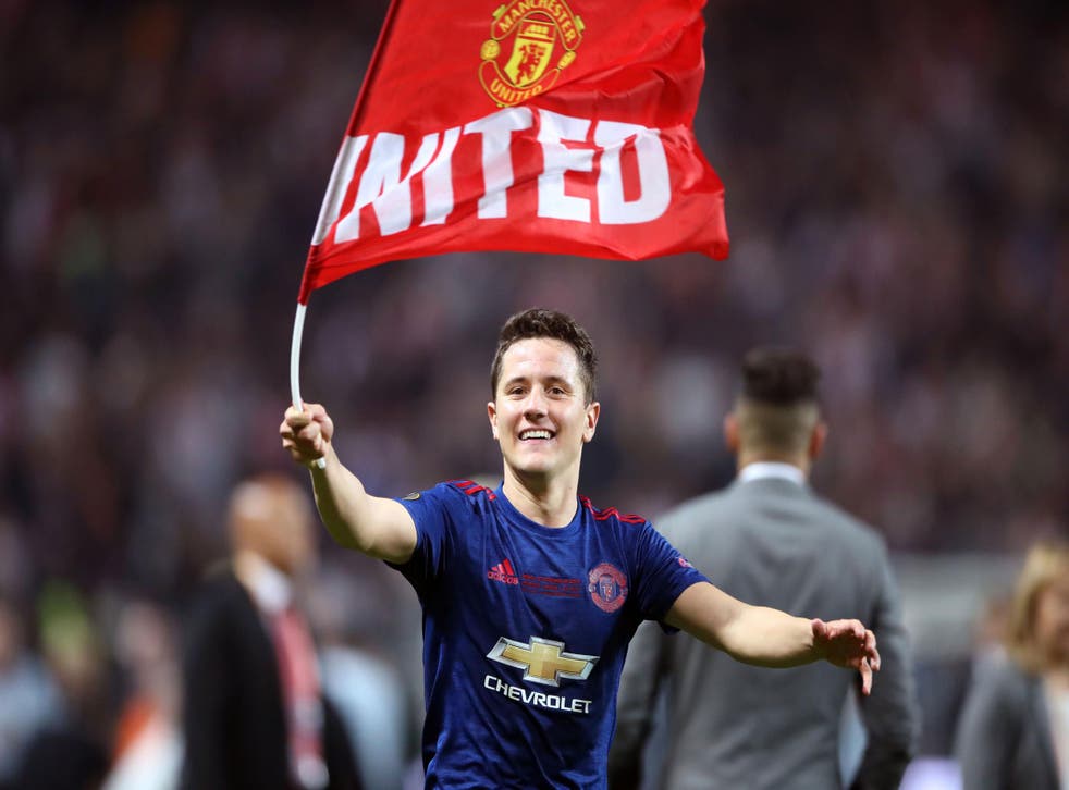 Ander Herrera was man of the match in the Europa League final