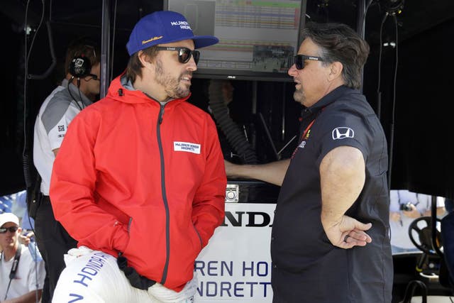 Fernando Alonso will attempt to win the Indy 500 on Sunday at the first attempt