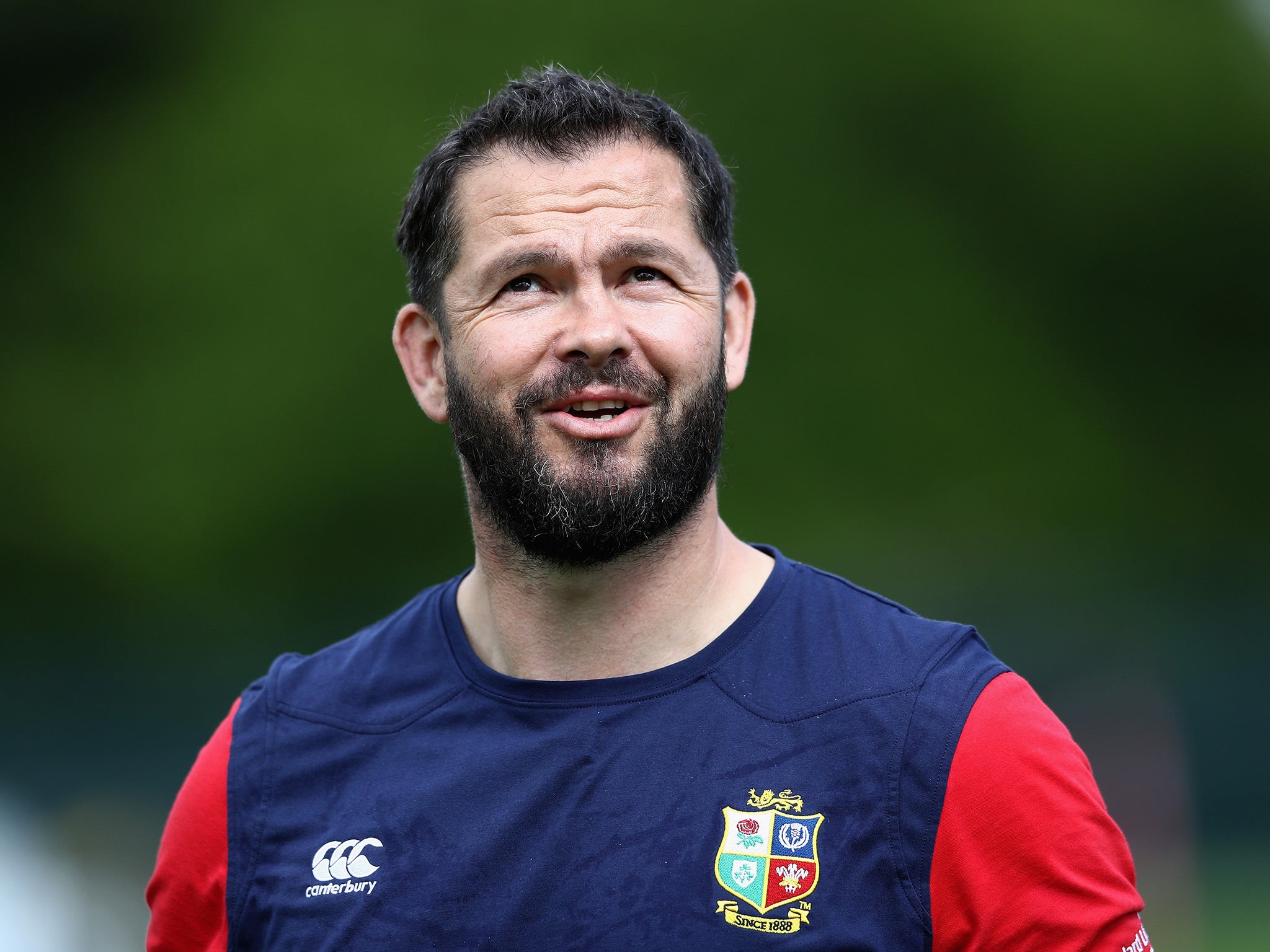 Andy Farrell knows the Lions will be put under the kosh in the three Tests