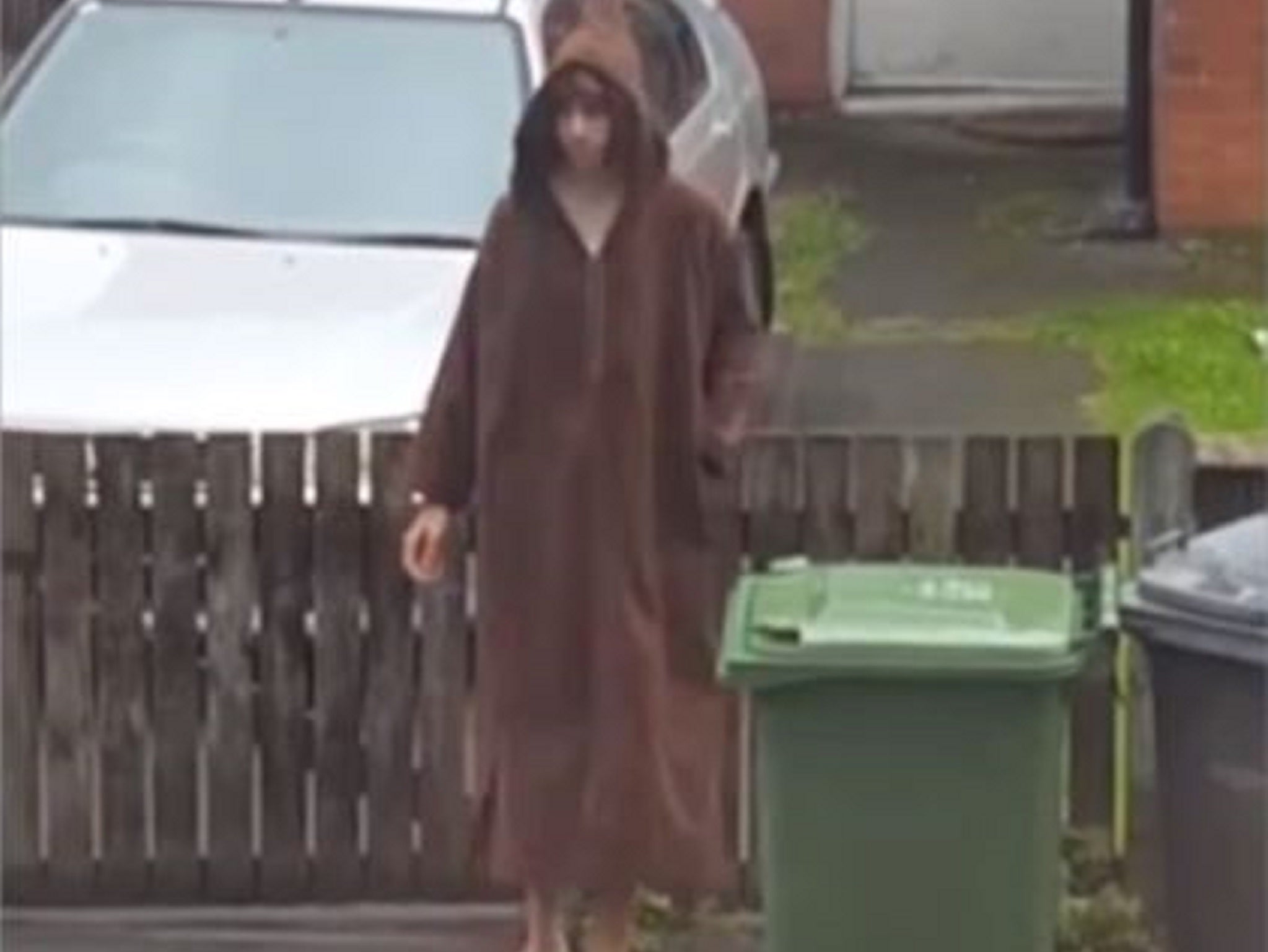 Salman Abedi was filmed a year ago taking the bins out