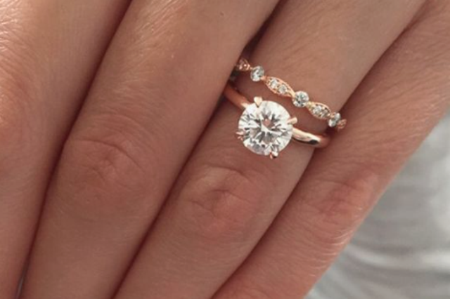 The couple can now marry with their original engagement ring after it was returned from Manchester