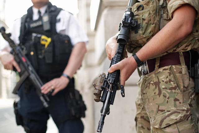 Soldiers have been deployed across the UK and officials have reviewed security at 1,300 bank holiday events