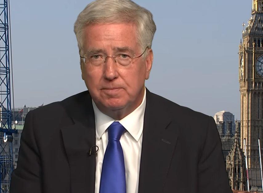 Michael Fallon made the comments during an interview on Channel 4