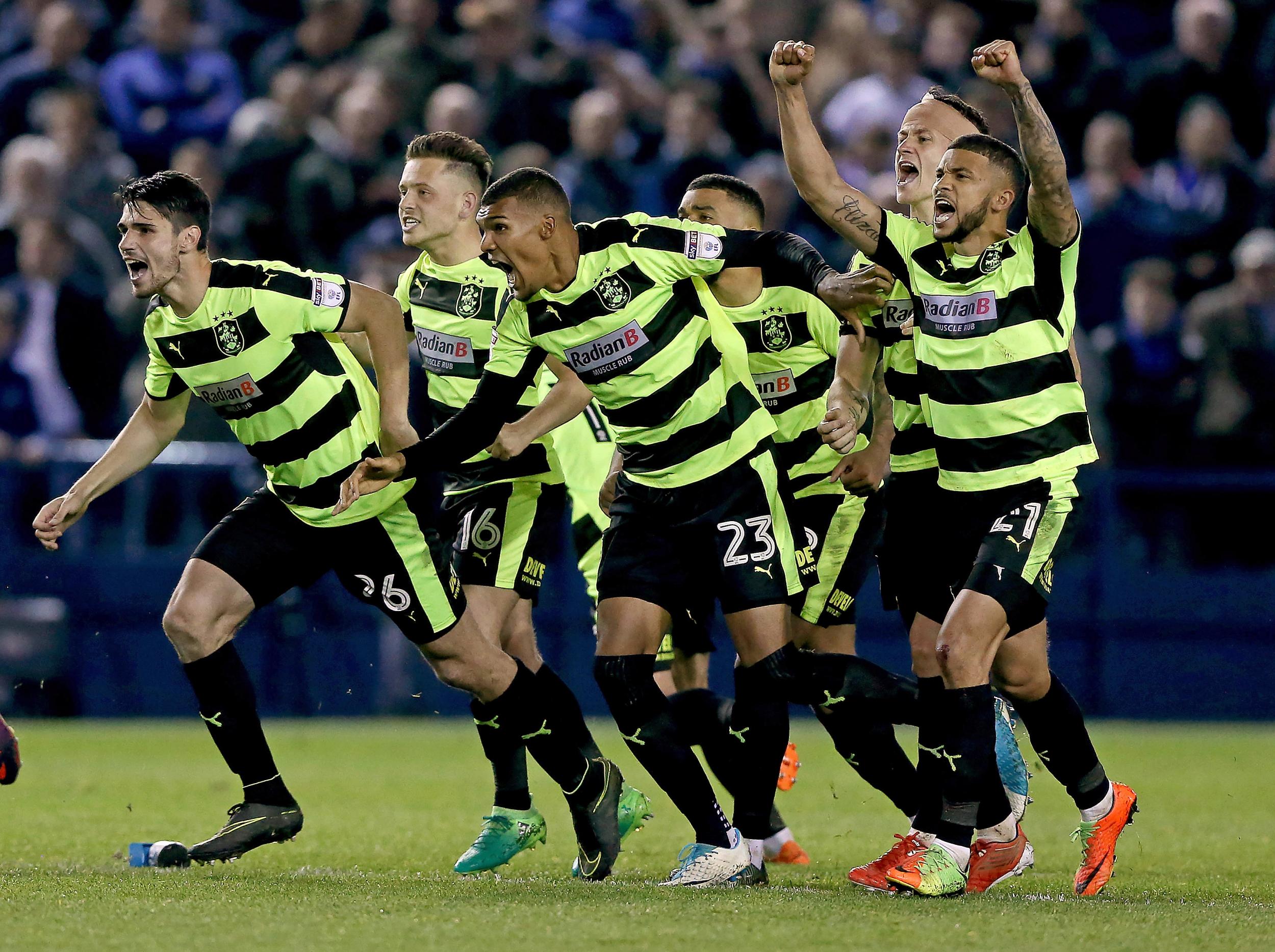 Huddersfield are the favourites to win at Wembley