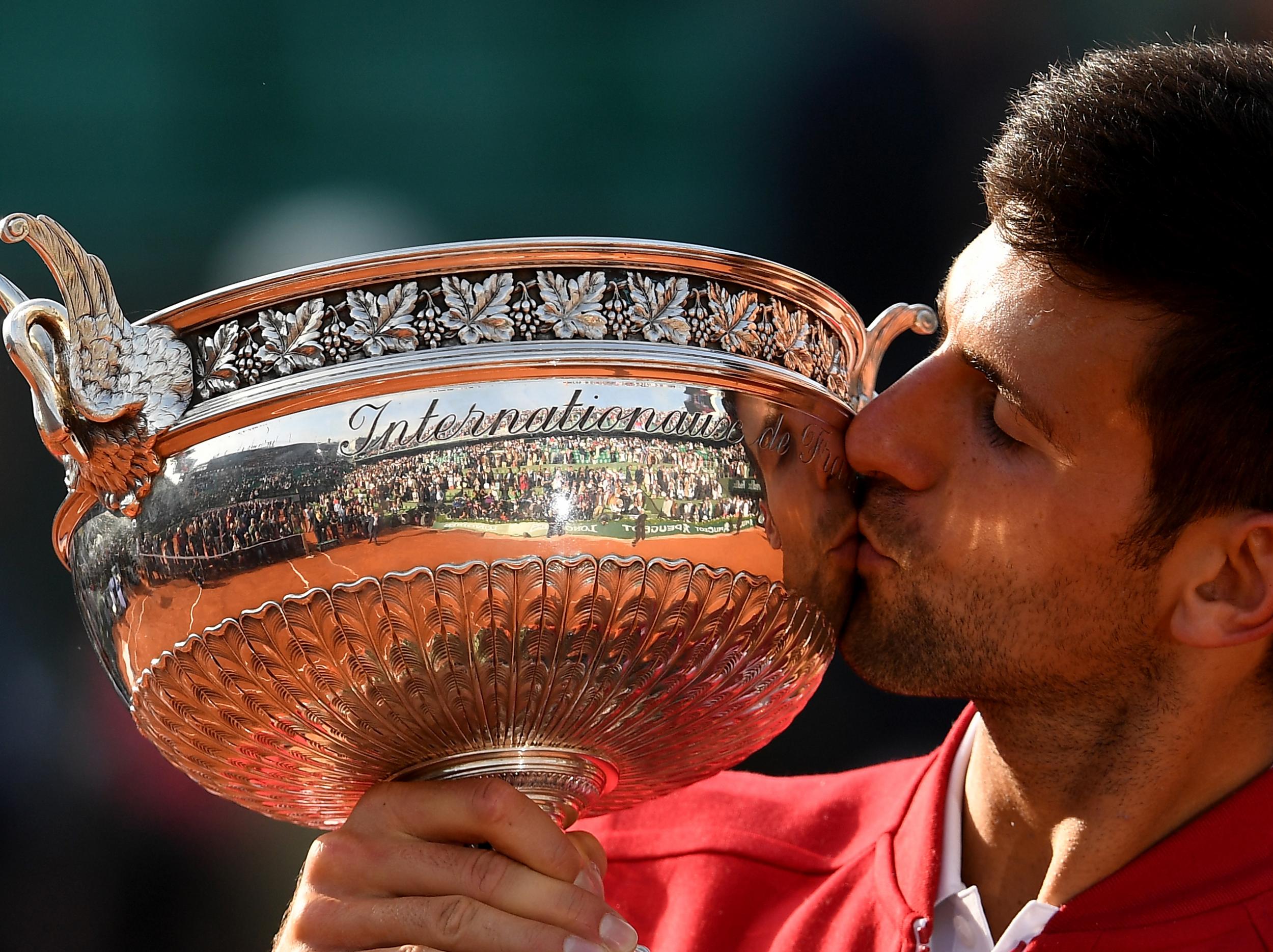 Djokovic won the French Open last year